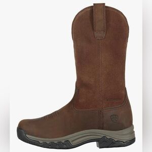 NWT- Ariat Woman’s Terrain Pull-On Waterproof Leather Boots-Brown- 10033927-7.0B